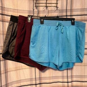 Lot of 3 Tek Gear Workout Gear Women's Shorts Size XL